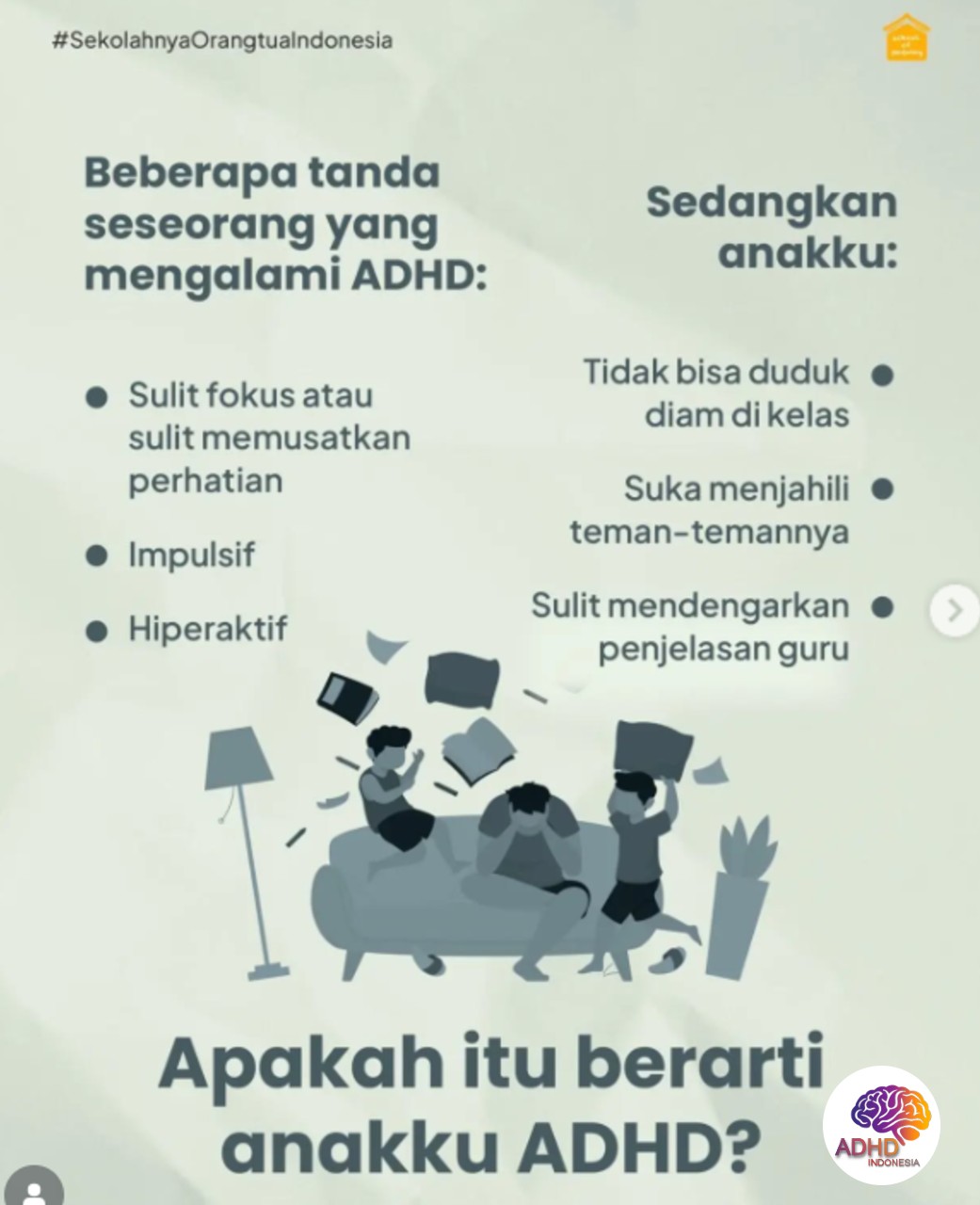 Ciri dan Gejala ADHD pada Anak Usia Dini di Kabupaten Tegal